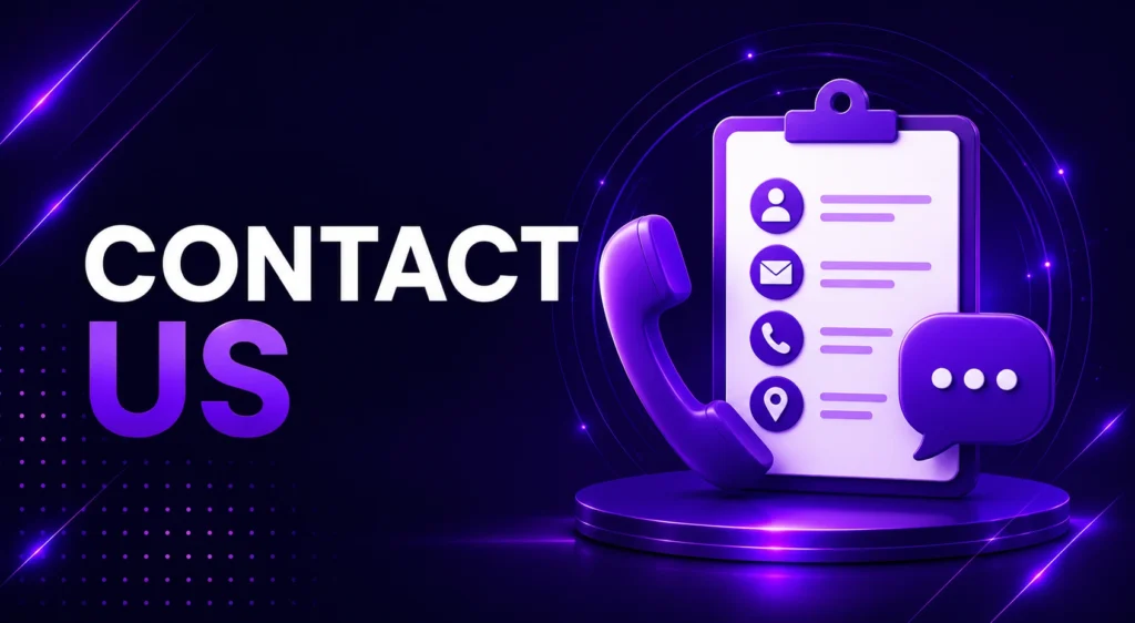 Contact Us page for CloudStream support and customer assistance